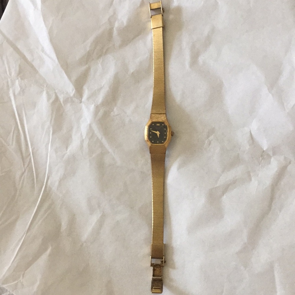 Seiko et steel back 2p20 5H30 watch
